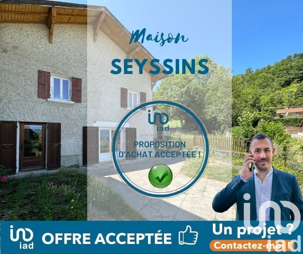 Achat maison à vendre 3 chambres 83 m² - Seyssins