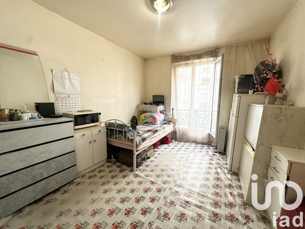 Achat studio à vendre 16 m² - Paris 20ème arrondissement