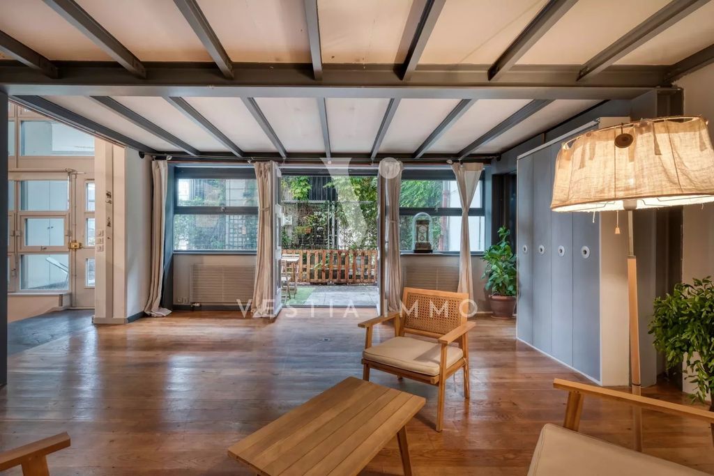 Achat loft à vendre 5 pièces 109 m² - Paris 19ème arrondissement