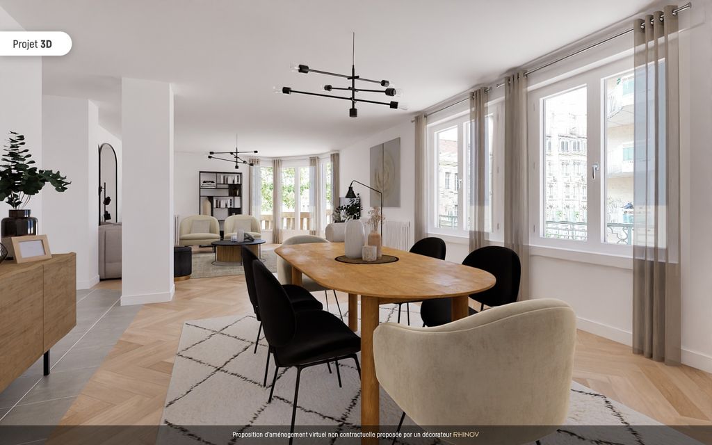 Achat appartement à vendre 4 pièces 108 m² - Lyon 3ème arrondissement