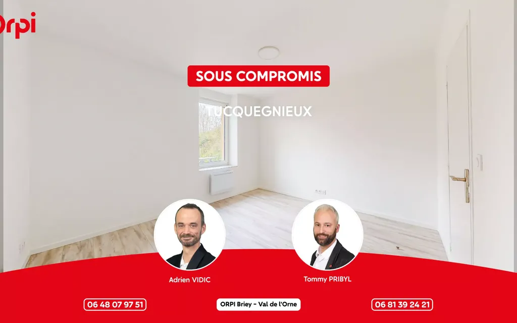 Achat appartement à vendre 2 pièces 33 m² - Tucquegnieux