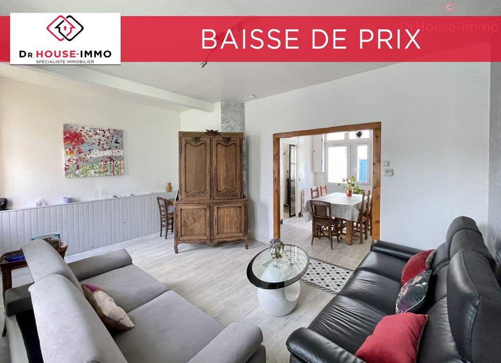 Achat maison à vendre 3 chambres 80 m² - Dieppe