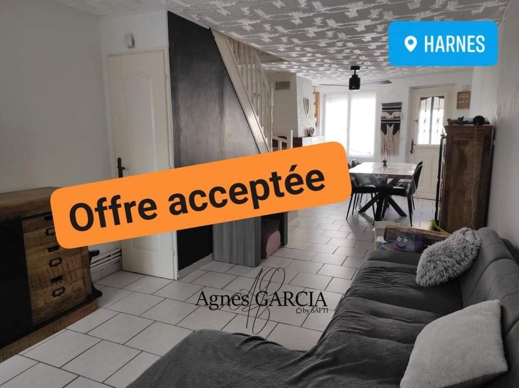 Achat maison à vendre 2 chambres 100 m² - Harnes