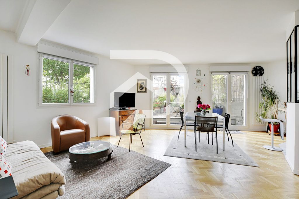 Achat appartement à vendre 3 pièces 81 m² - Paris 19ème arrondissement