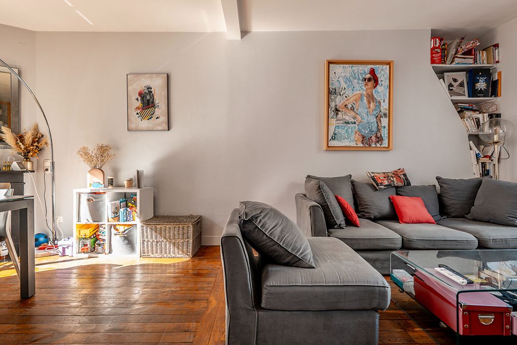 Achat appartement à vendre 3 pièces 63 m² - Paris 17ème arrondissement