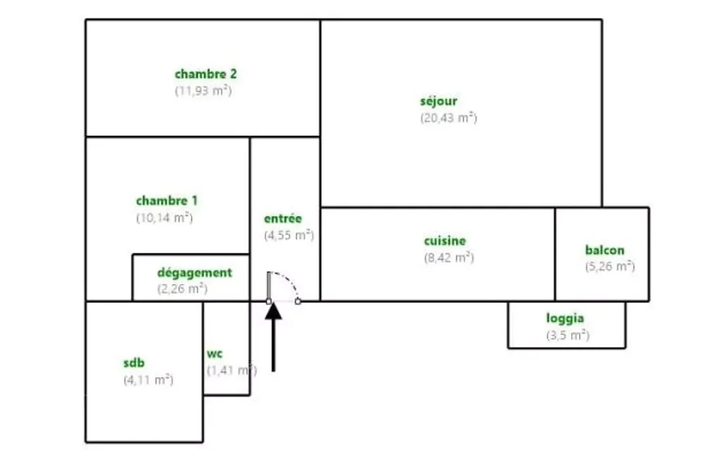 Achat appartement 3 pièce(s) Marseille 13ème arrondissement