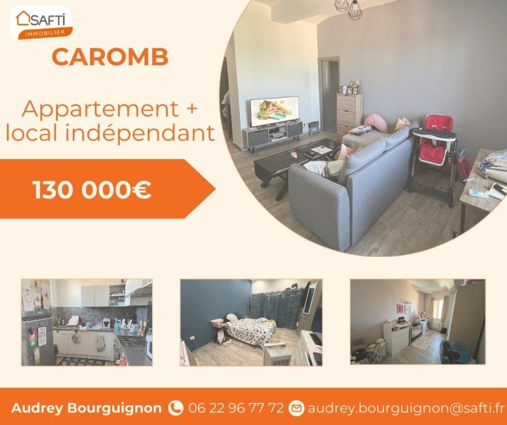 Achat appartement à vendre 3 pièces 66 m² - Caromb