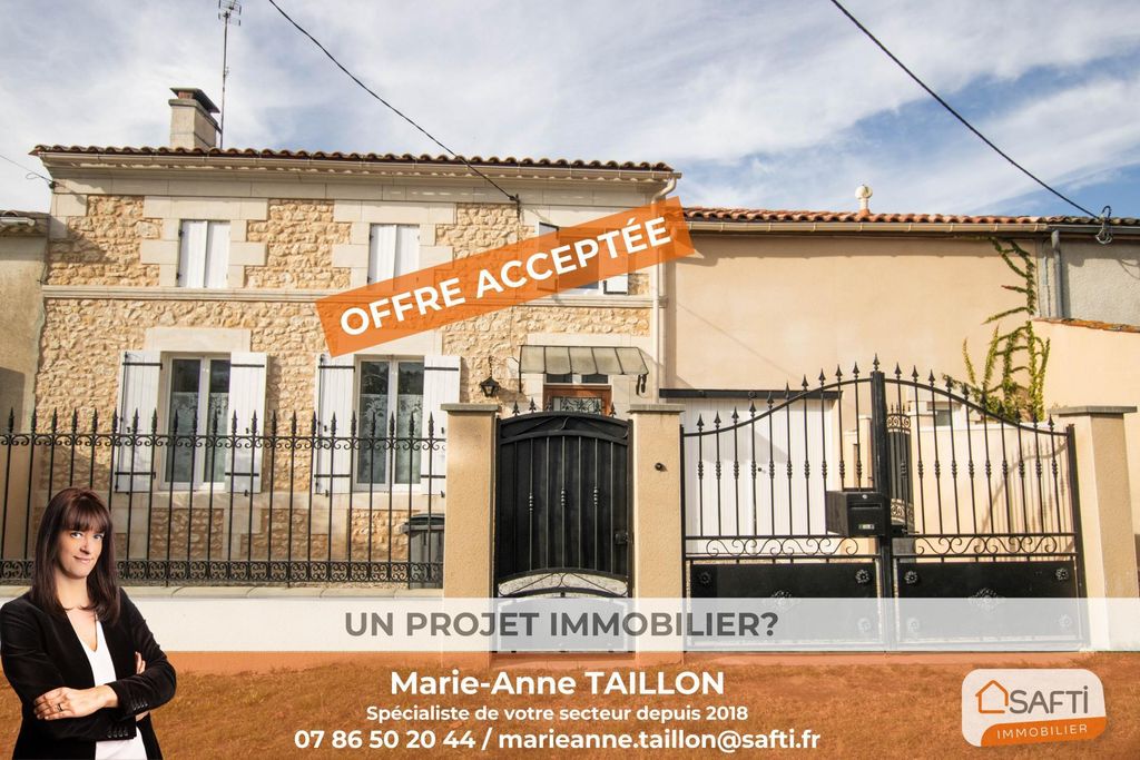 Achat maison à vendre 2 chambres 132 m² - Saint-Ciers-sur-Gironde