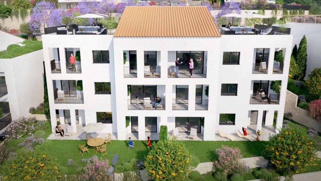 Achat appartement à vendre 4 pièces 86 m² - La Roquette-sur-Siagne