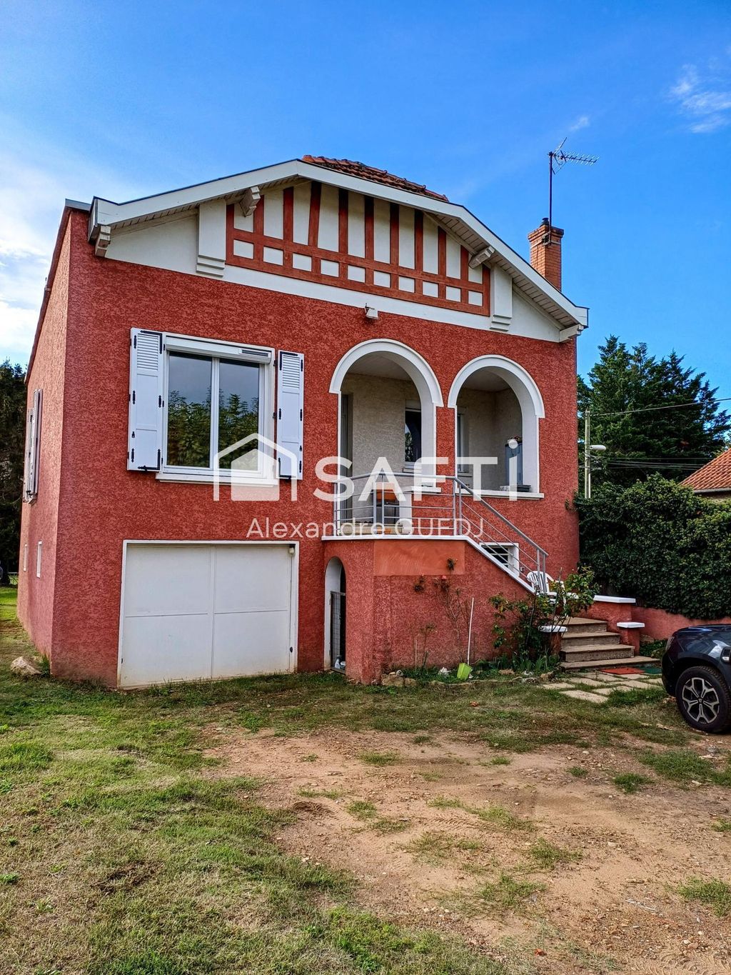 Achat maison à vendre 2 chambres 81 m² - Albigny-sur-Saône