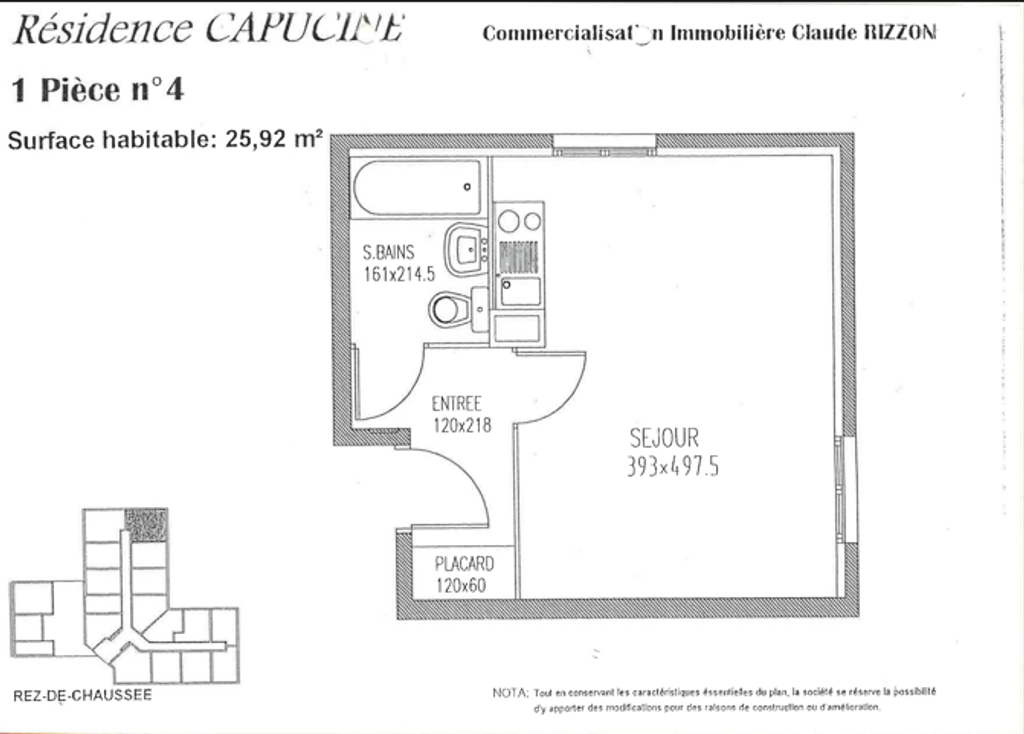 Achat appartement 1 pièce(s) Metz