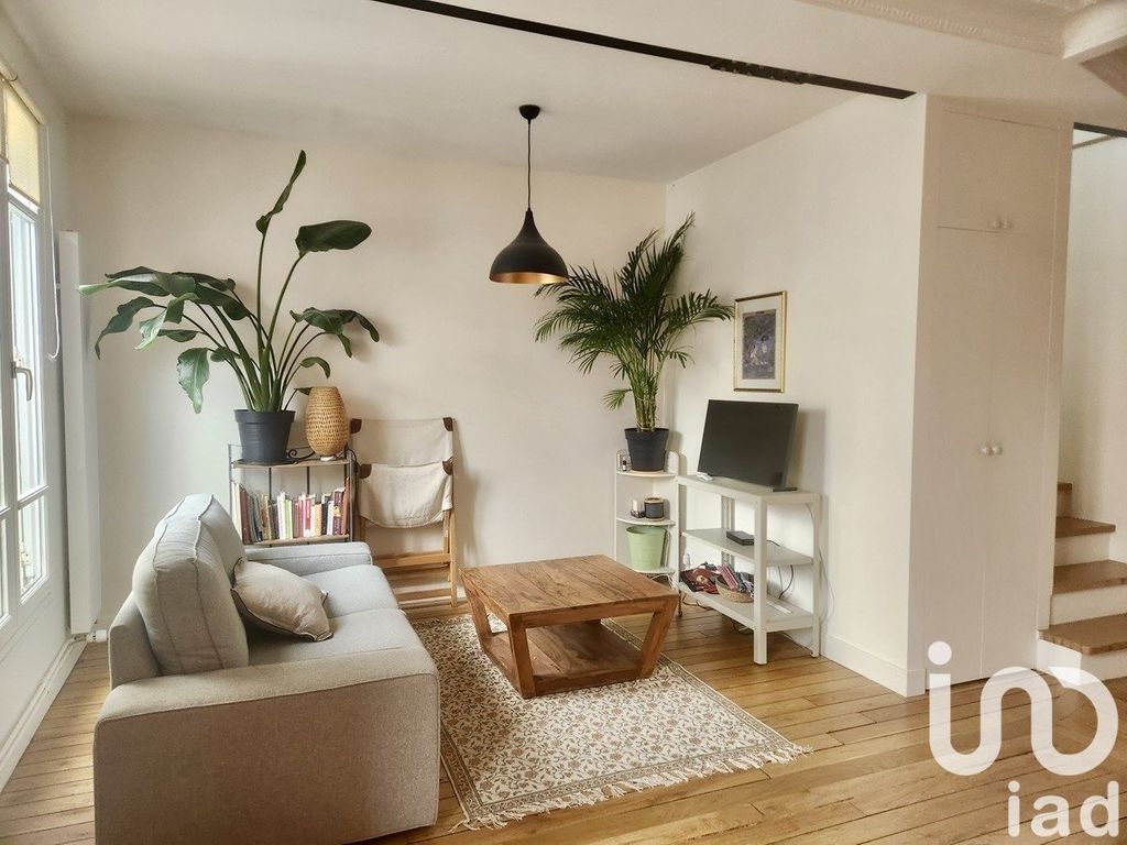 Achat duplex à vendre 5 pièces 90 m² - Paris 20ème arrondissement