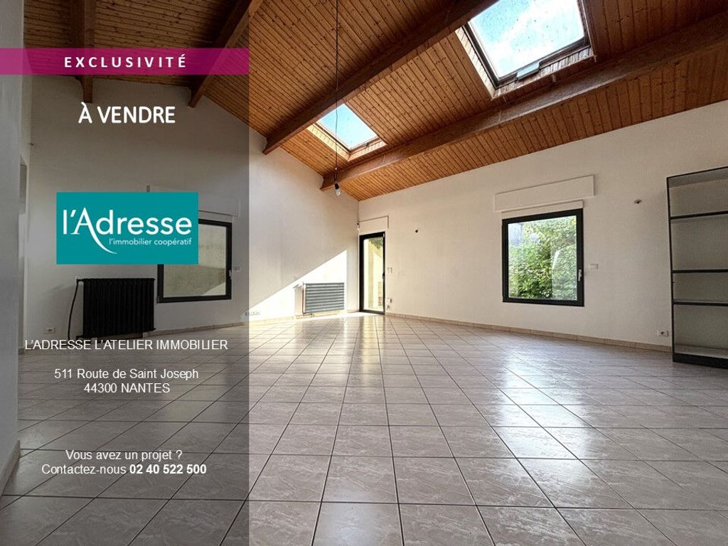 Achat maison à vendre 3 chambres 118 m² - Nantes