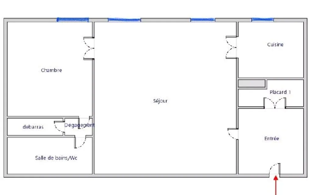 Achat appartement à vendre 2 pièces 45 m² - Garges-lès-Gonesse