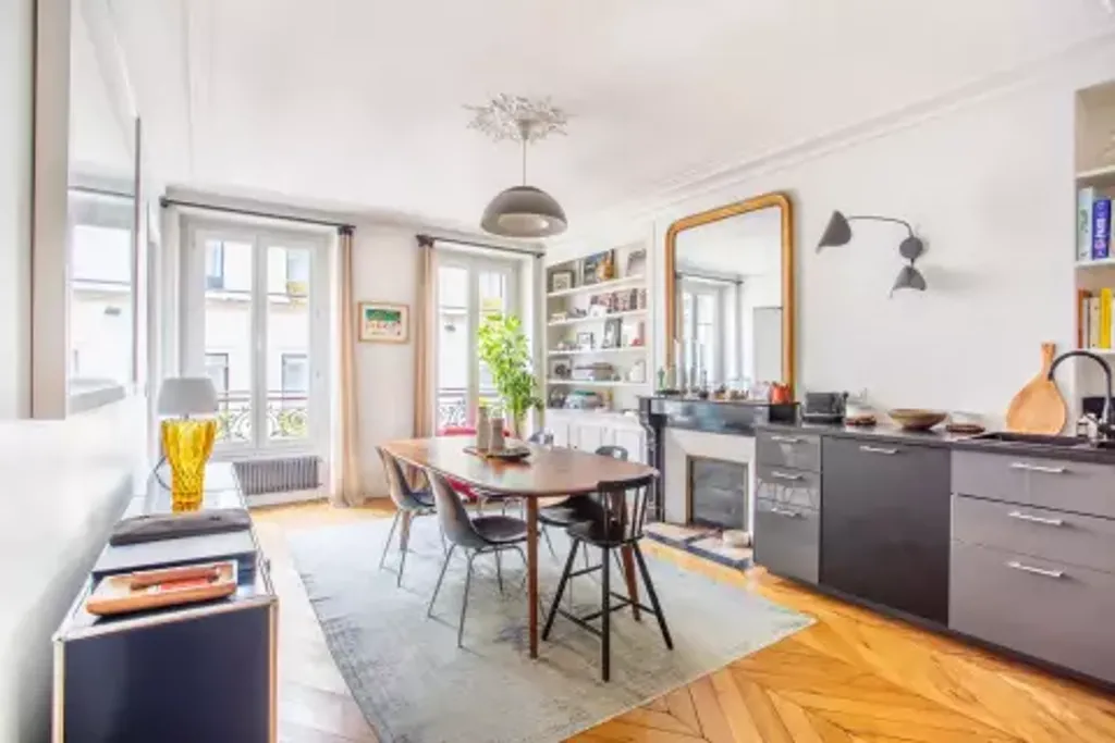 Achat appartement à vendre 4 pièces 91 m² - Paris 9ème arrondissement