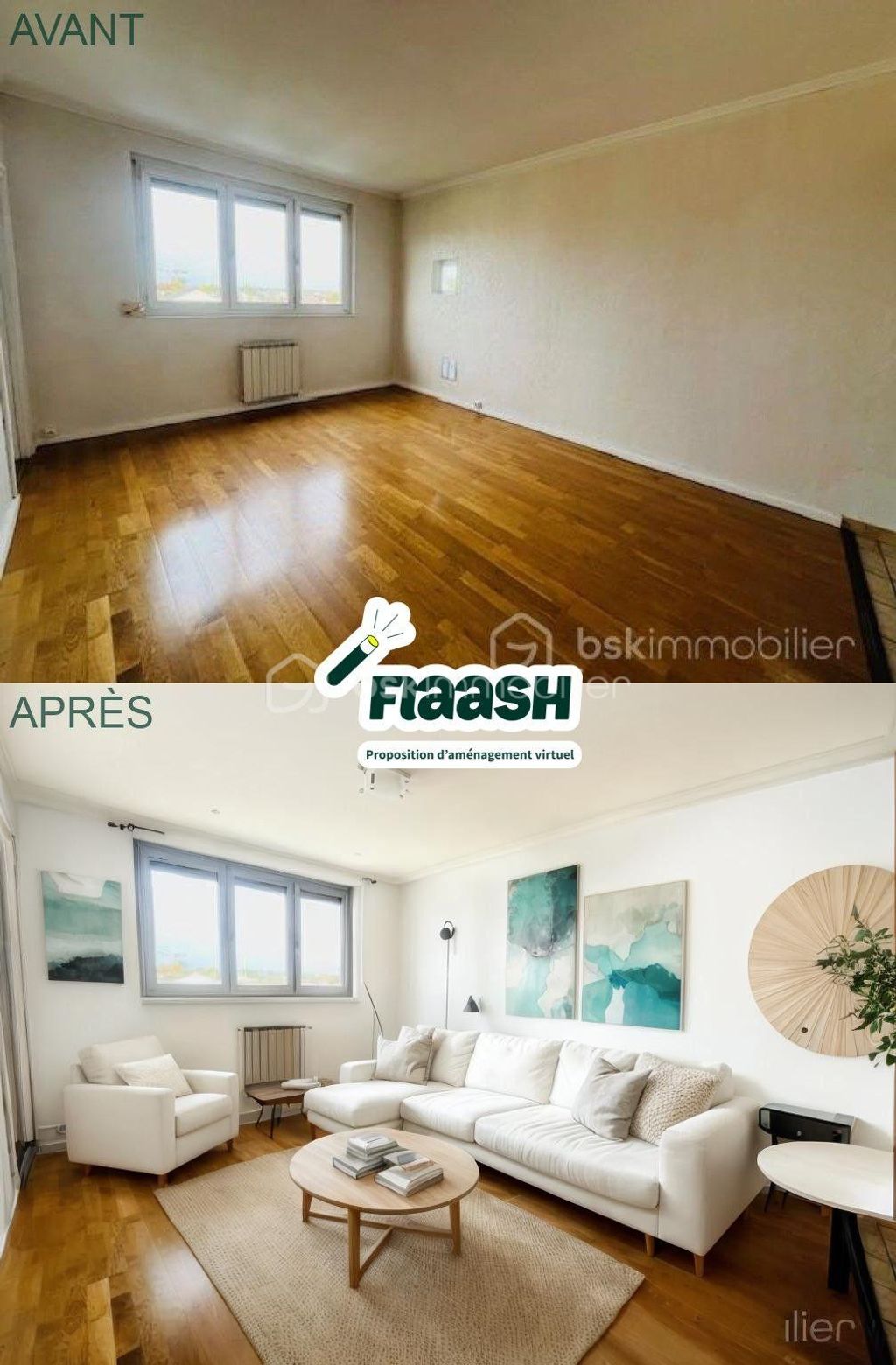 Achat appartement à vendre 4 pièces 68 m² - Villeparisis