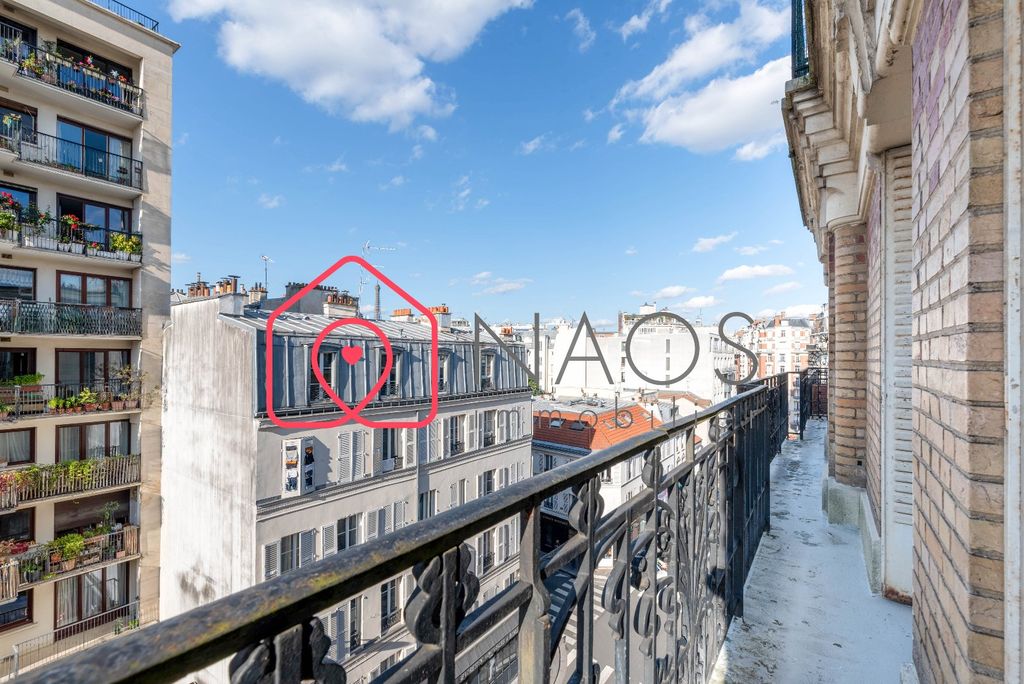 Achat appartement à vendre 3 pièces 57 m² - Paris 15ème arrondissement