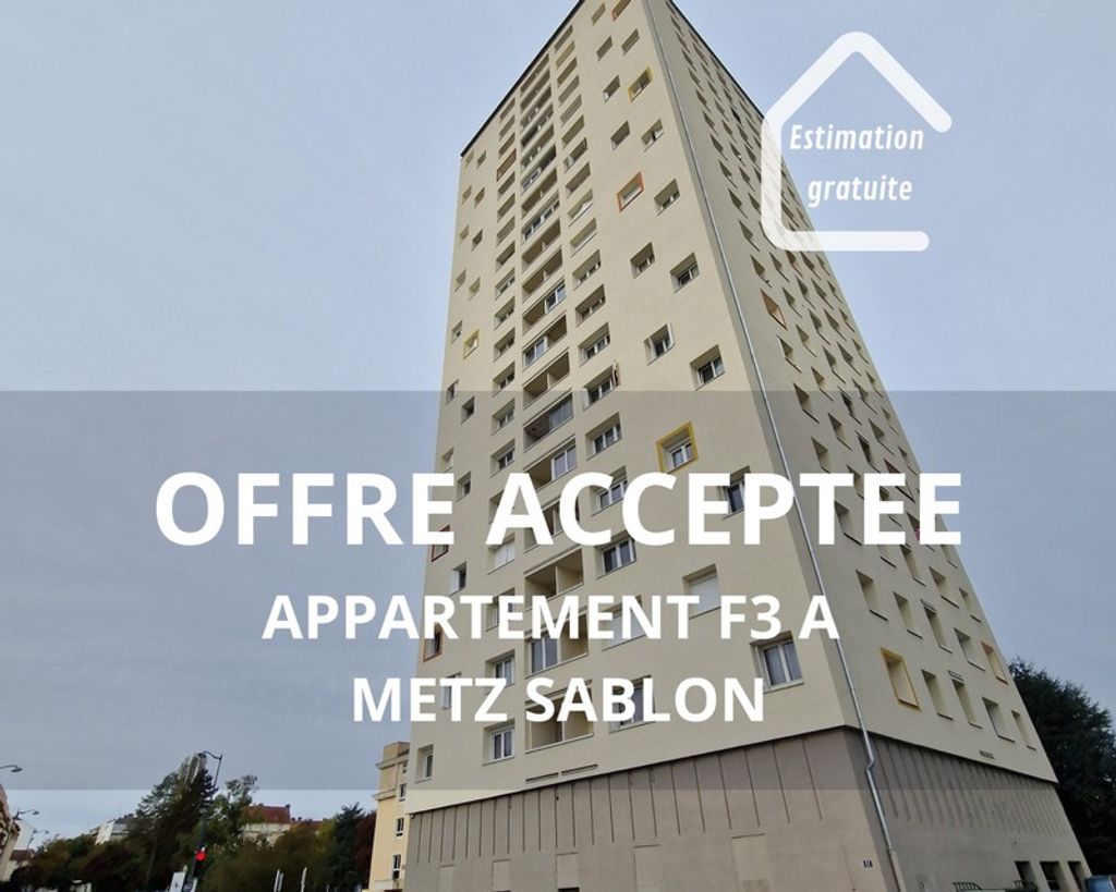 Achat appartement à vendre 3 pièces 58 m² - Metz