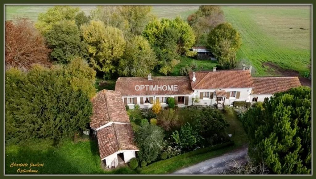 Achat maison à vendre 4 chambres 138 m² - Aubeterre-sur-Dronne