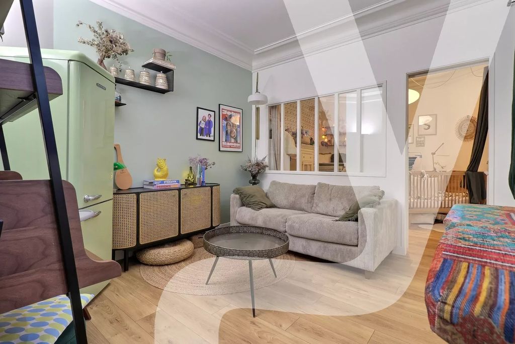 Achat appartement à vendre 2 pièces 47 m² - Paris 20ème arrondissement