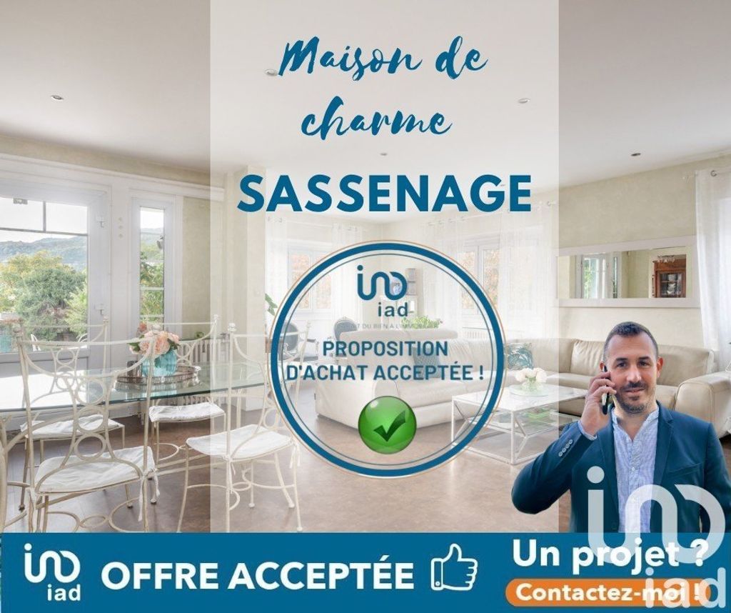 Achat maison à vendre 4 chambres 130 m² - Sassenage