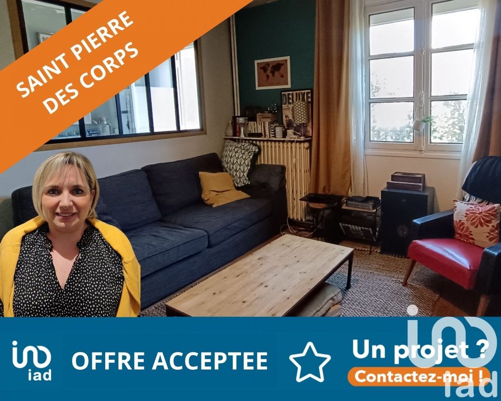 Achat maison à vendre 2 chambres 62 m² - Saint-Pierre-des-Corps