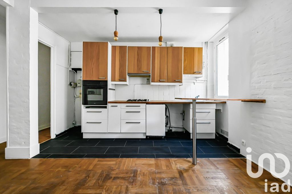 Achat appartement à vendre 3 pièces 48 m² - Paris 20ème arrondissement