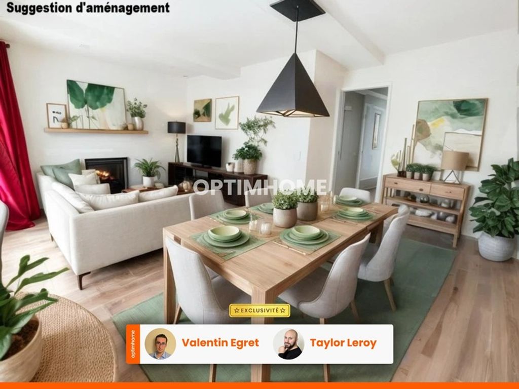 Achat maison à vendre 3 chambres 85 m² - Bolbec