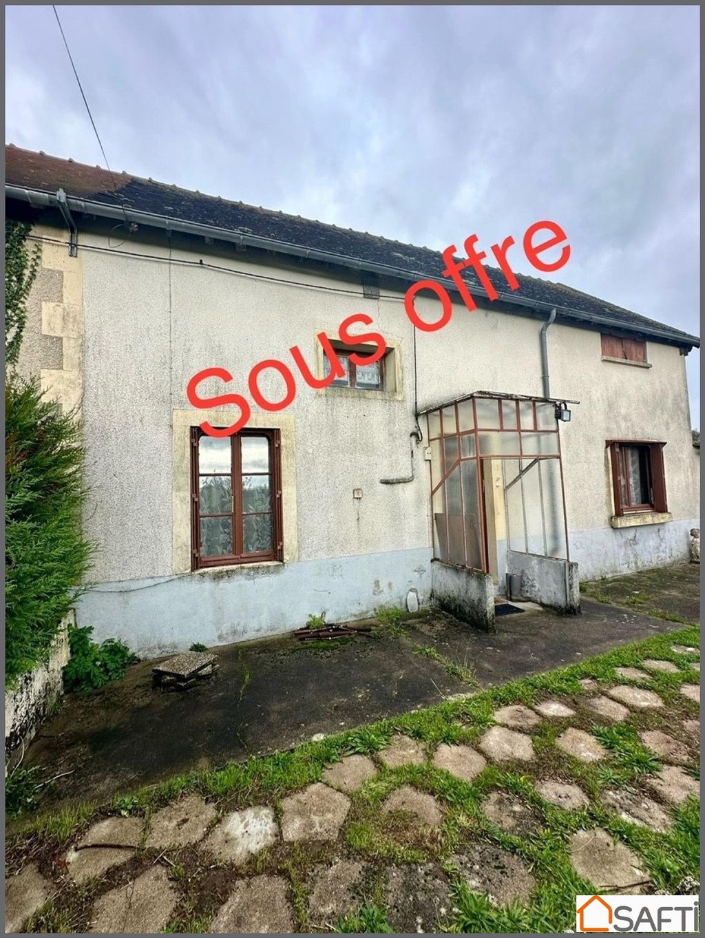 Achat maison à vendre 2 chambres 60 m² - Cours-les-Barres