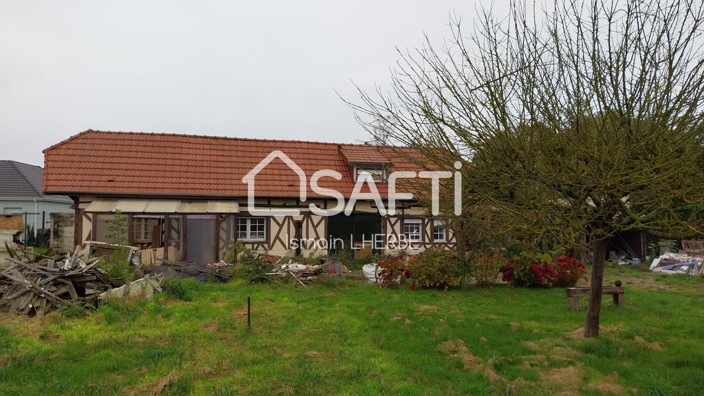 Achat maison à vendre 3 chambres 100 m² - Touffreville-sur-Eu