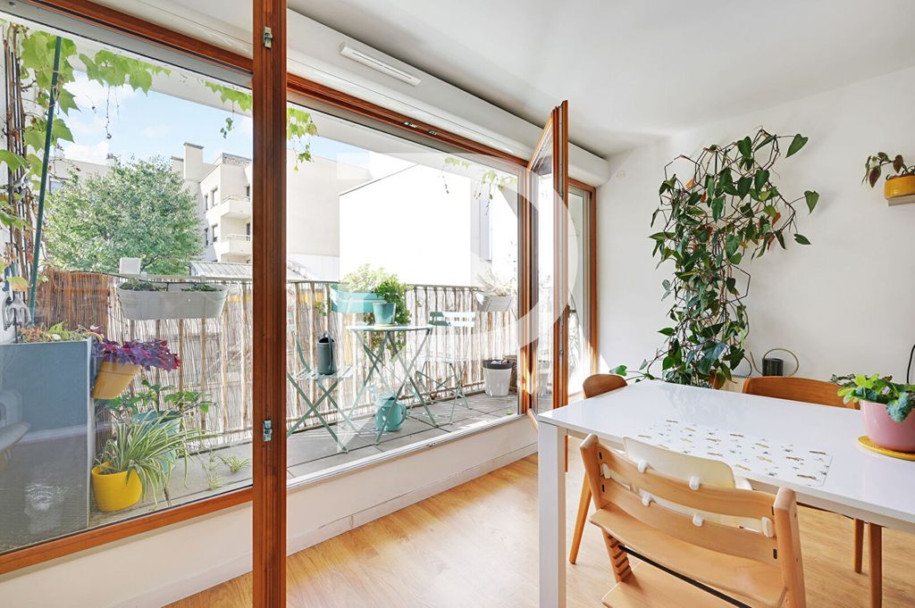 Achat appartement à vendre 3 pièces 59 m² - Paris 19ème arrondissement