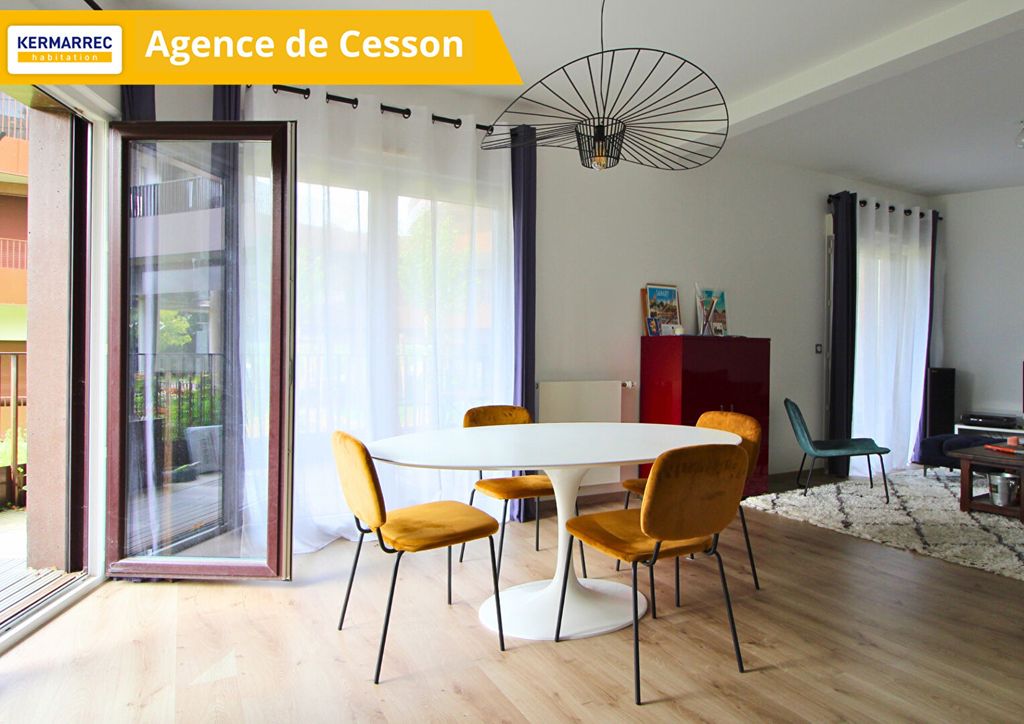 Achat appartement à vendre 4 pièces 83 m² - Cesson-Sévigné