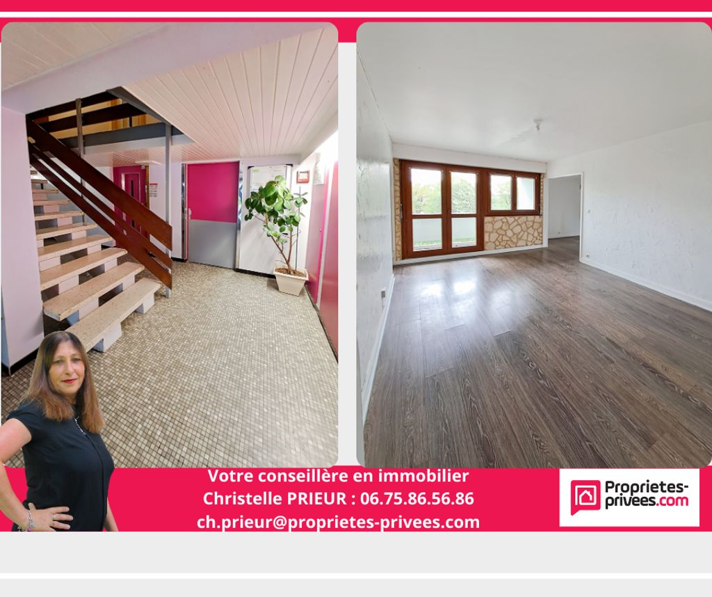 Achat appartement à vendre 4 pièces 75 m² - Châlons-en-Champagne