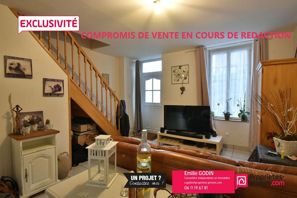 Achat maison à vendre 2 chambres 62 m² - Toutlemonde