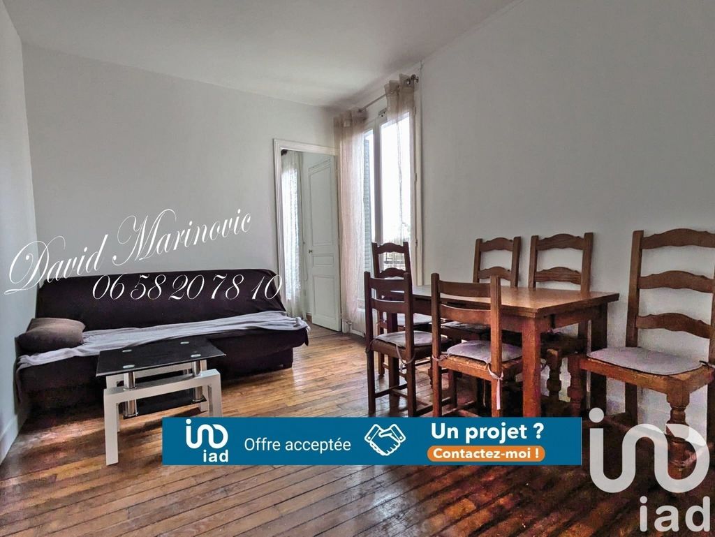 Achat appartement à vendre 2 pièces 35 m² - Romainville