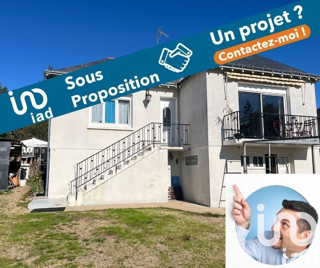 Achat maison à vendre 3 chambres 105 m² - Civray-de-Touraine