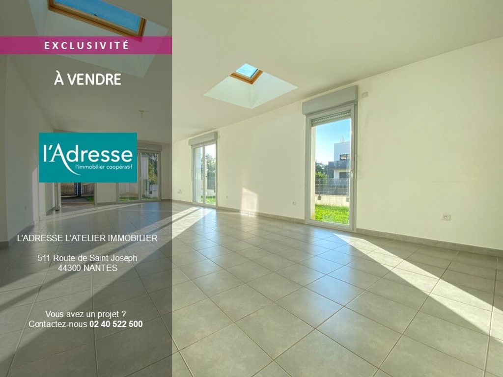 Achat maison à vendre 3 chambres 103 m² - Nantes