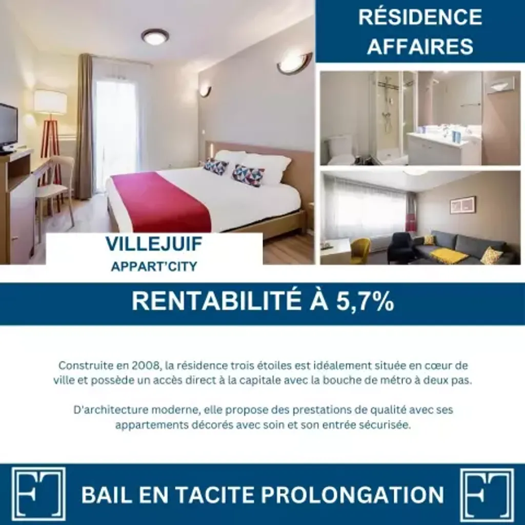 Achat studio à vendre 20 m² - Villejuif