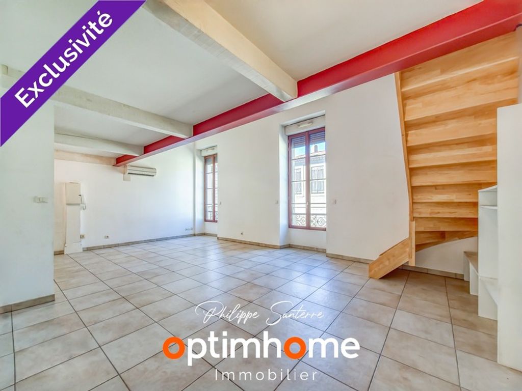 Achat duplex à vendre 2 pièces 55 m² - Nîmes