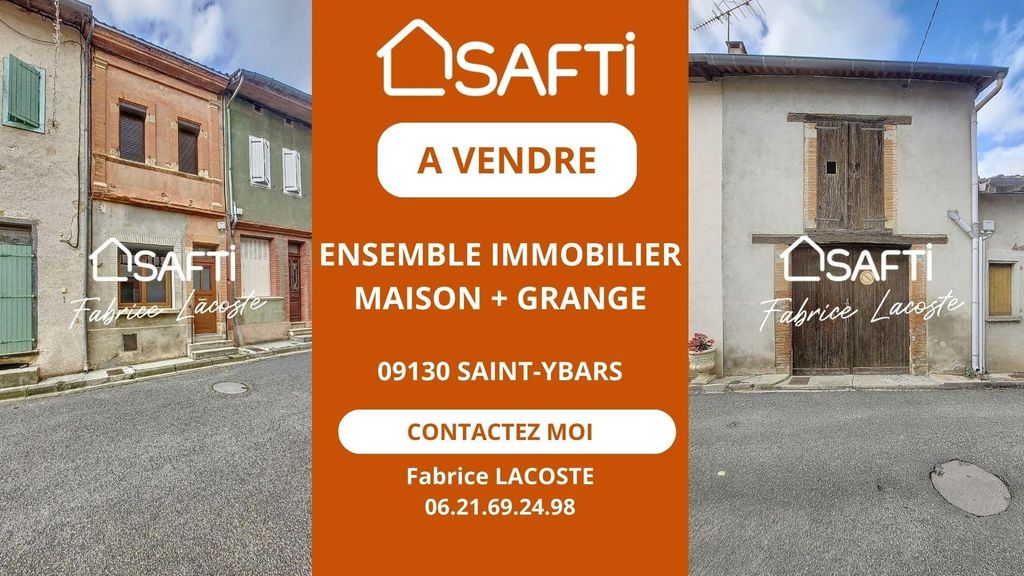 Achat maison à vendre 3 chambres 109 m² - Saint-Ybars