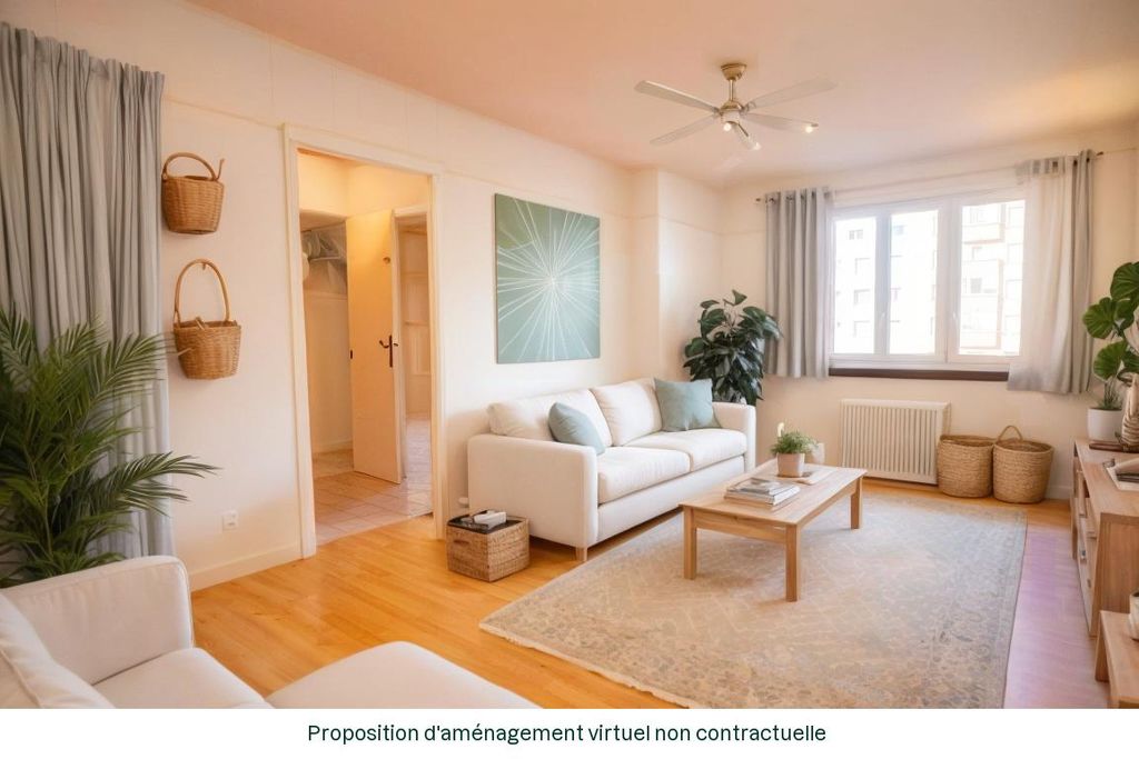 Achat appartement à vendre 3 pièces 57 m² - Grenoble