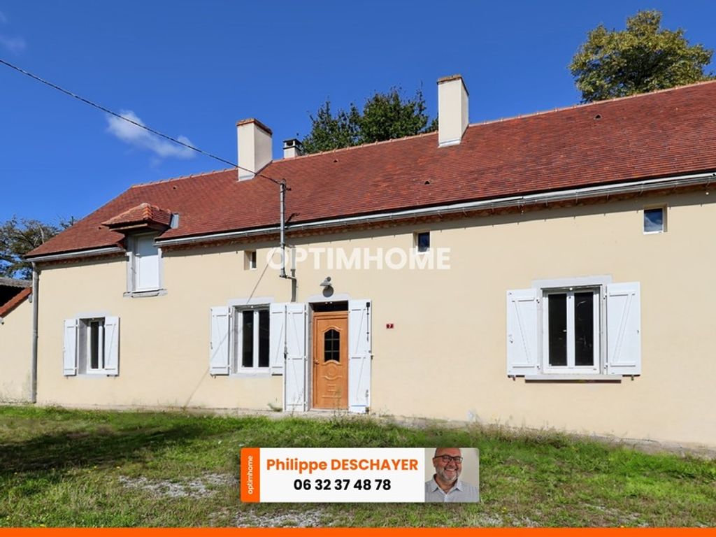 Achat maison à vendre 3 chambres 80 m² - Verneuil-Moustiers