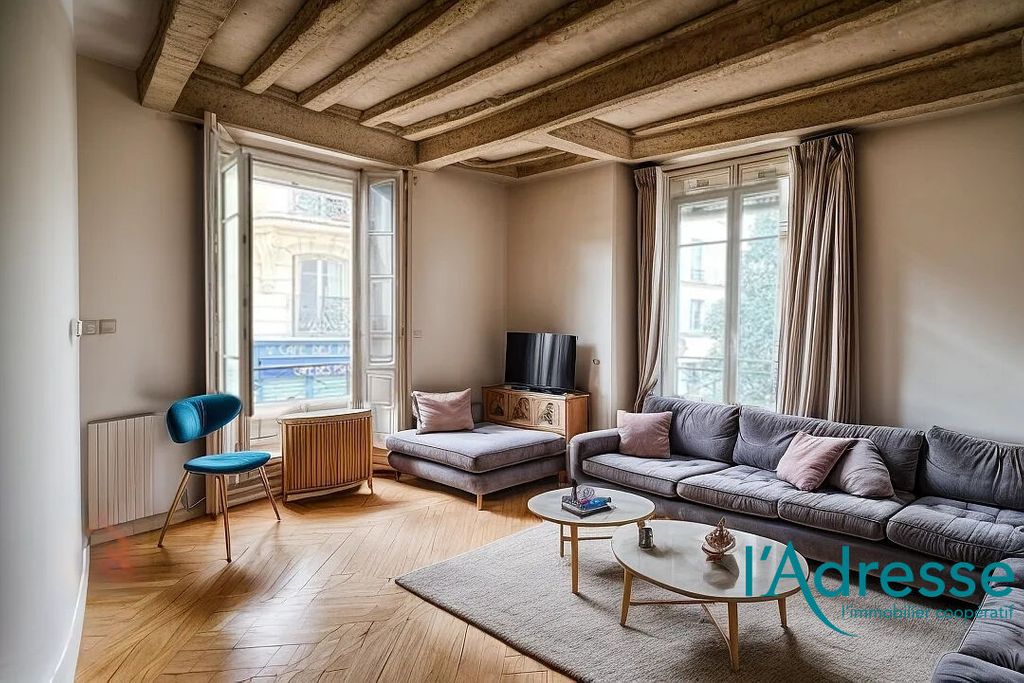 Achat appartement à vendre 2 pièces 40 m² - Paris 4ème arrondissement