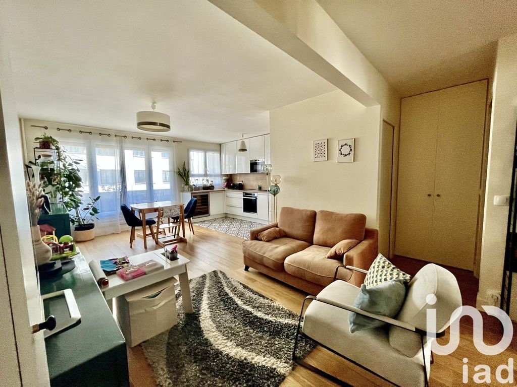 Achat appartement à vendre 3 pièces 62 m² - Paris 15ème arrondissement