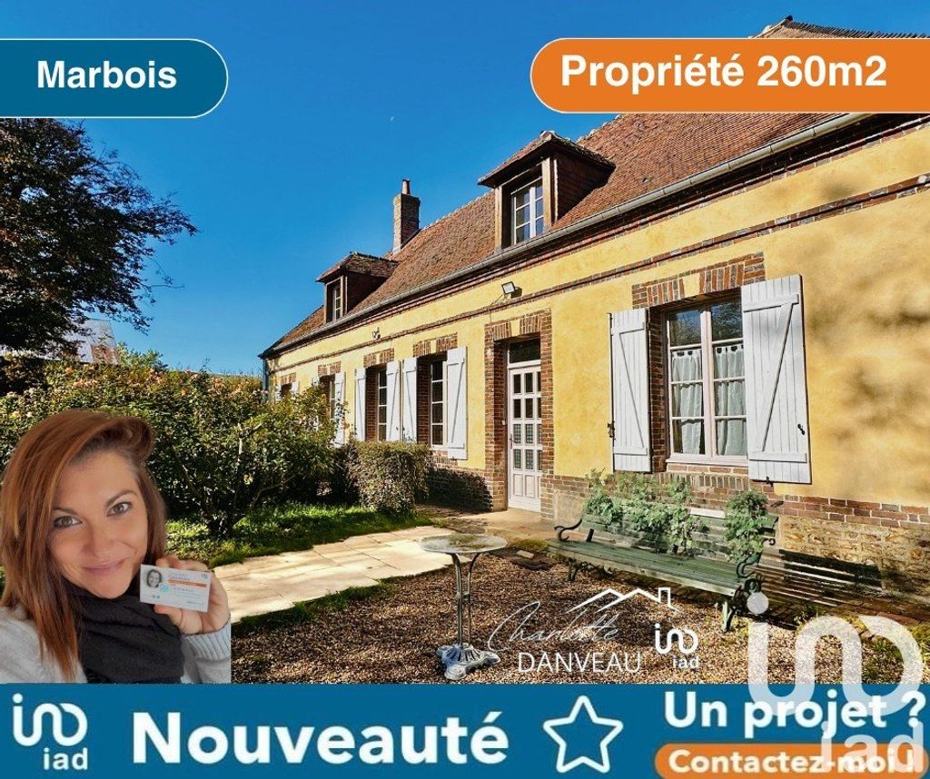 Achat maison à vendre 4 chambres 260 m² - Mesnils-sur-Iton