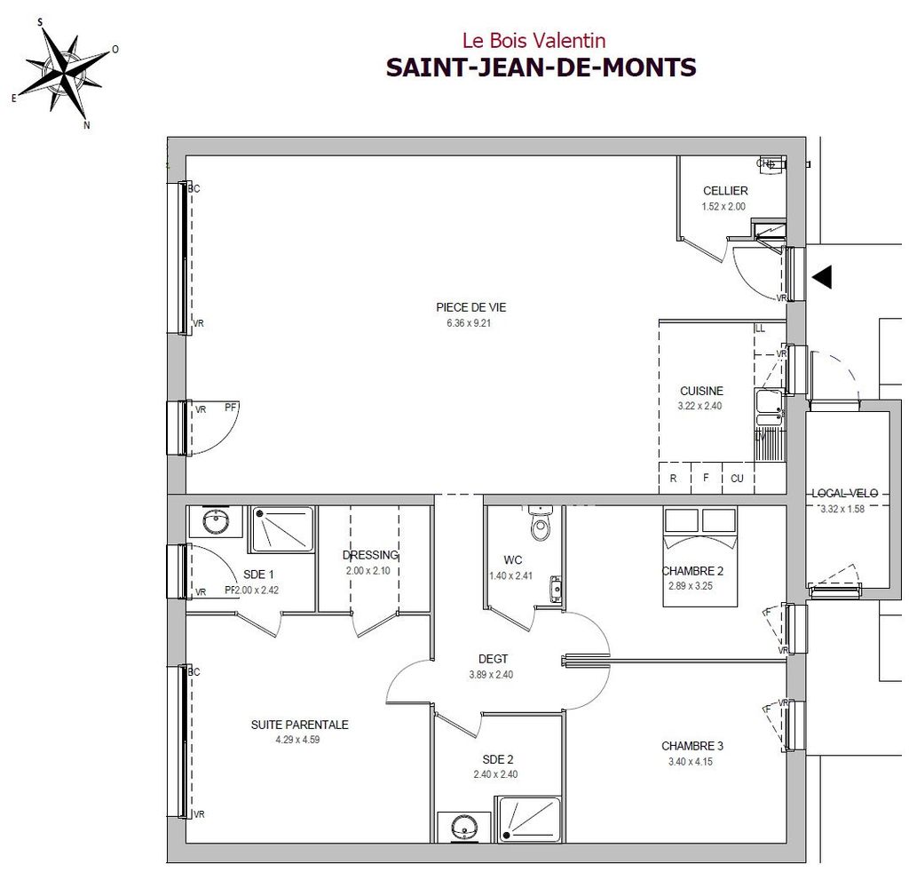 Achat maison 3 chambre(s) - Saint-Jean-de-Monts