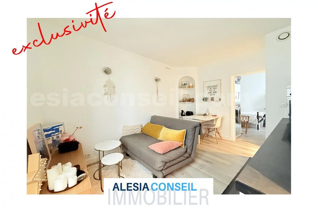 Achat appartement à vendre 2 pièces 24 m² - Paris 14ème arrondissement