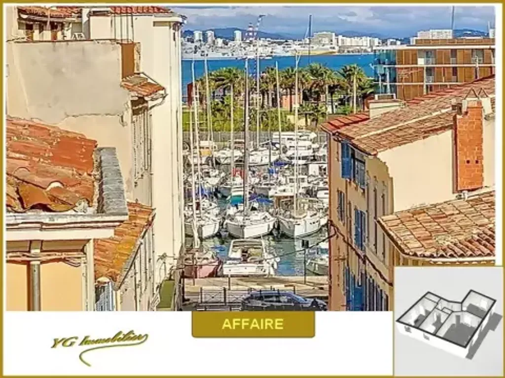 Achat appartement à vendre 2 pièces 46 m² - La Seyne-sur-Mer