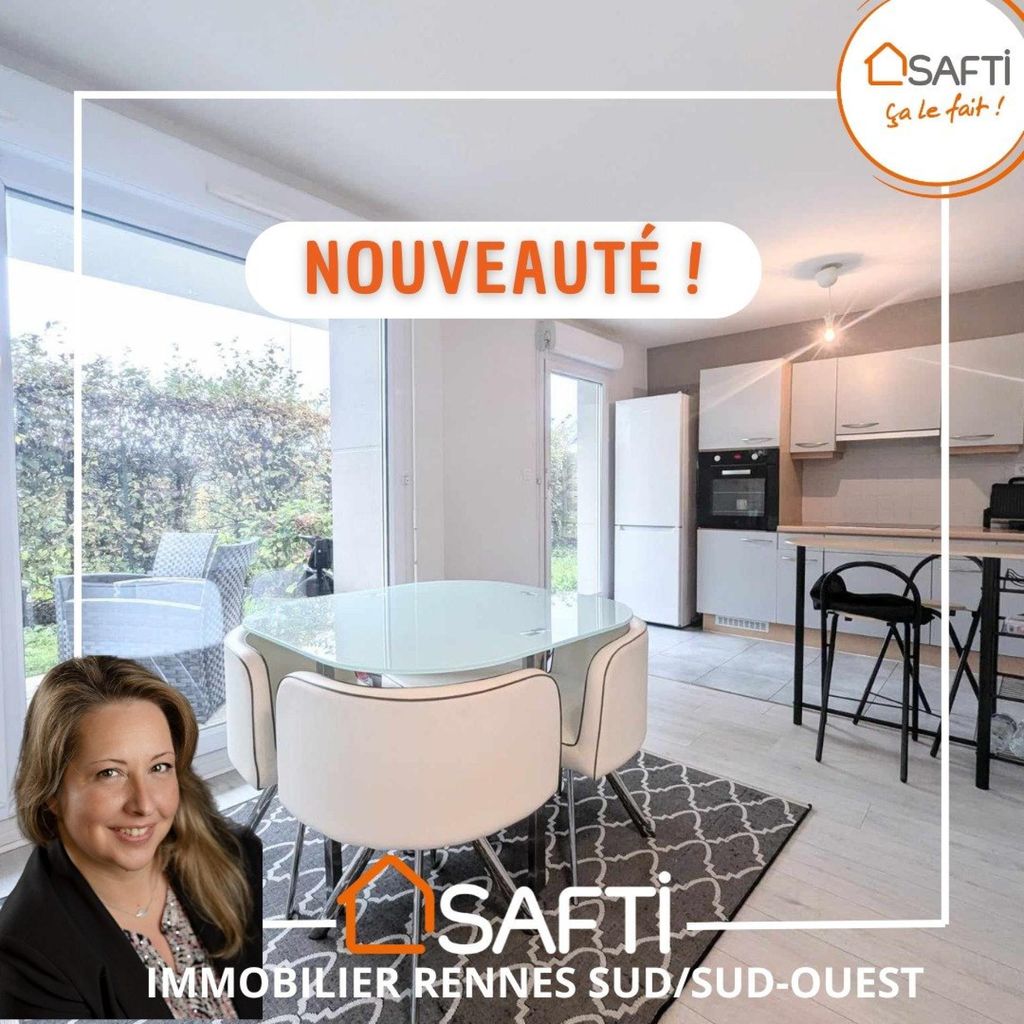 Achat appartement à vendre 2 pièces 45 m² - Mordelles