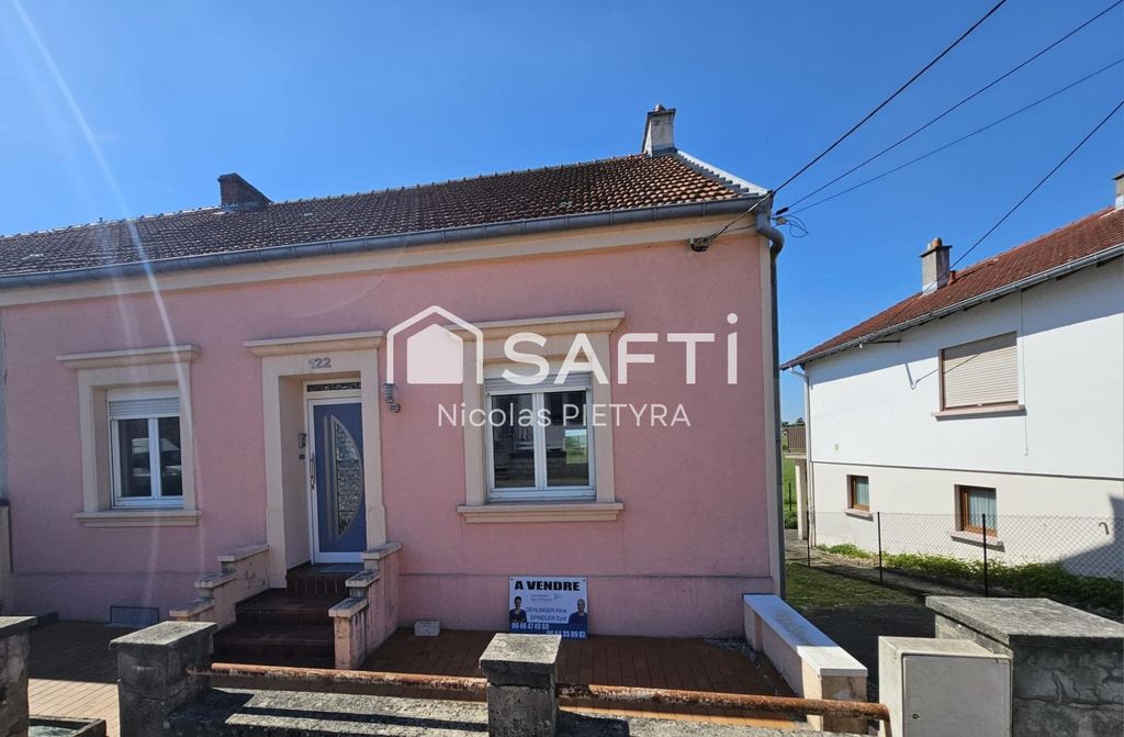 Achat maison à vendre 2 chambres 91 m² - Sarralbe